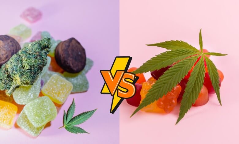 CBD Gummies vs. THC Gummies: What’s the Difference?