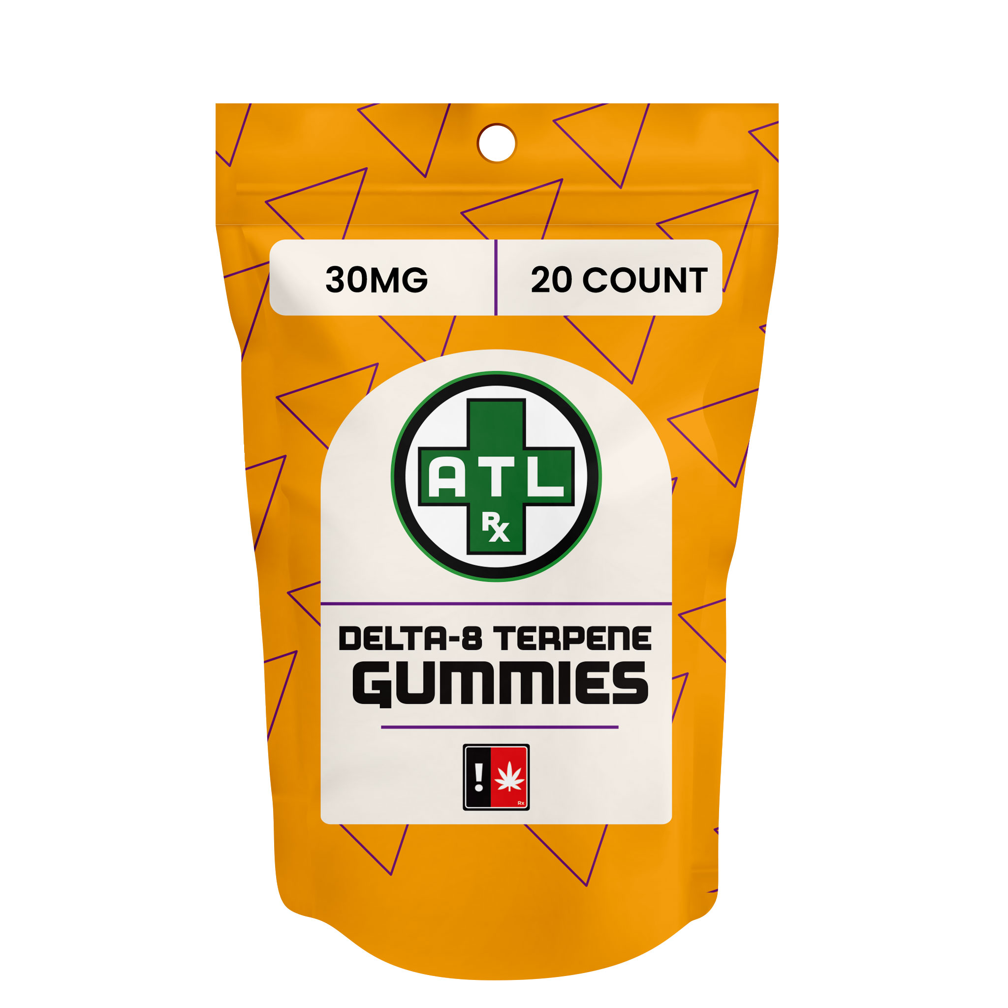 ATLRx Delta 8 Terpene Gummies 20Ct 30mg