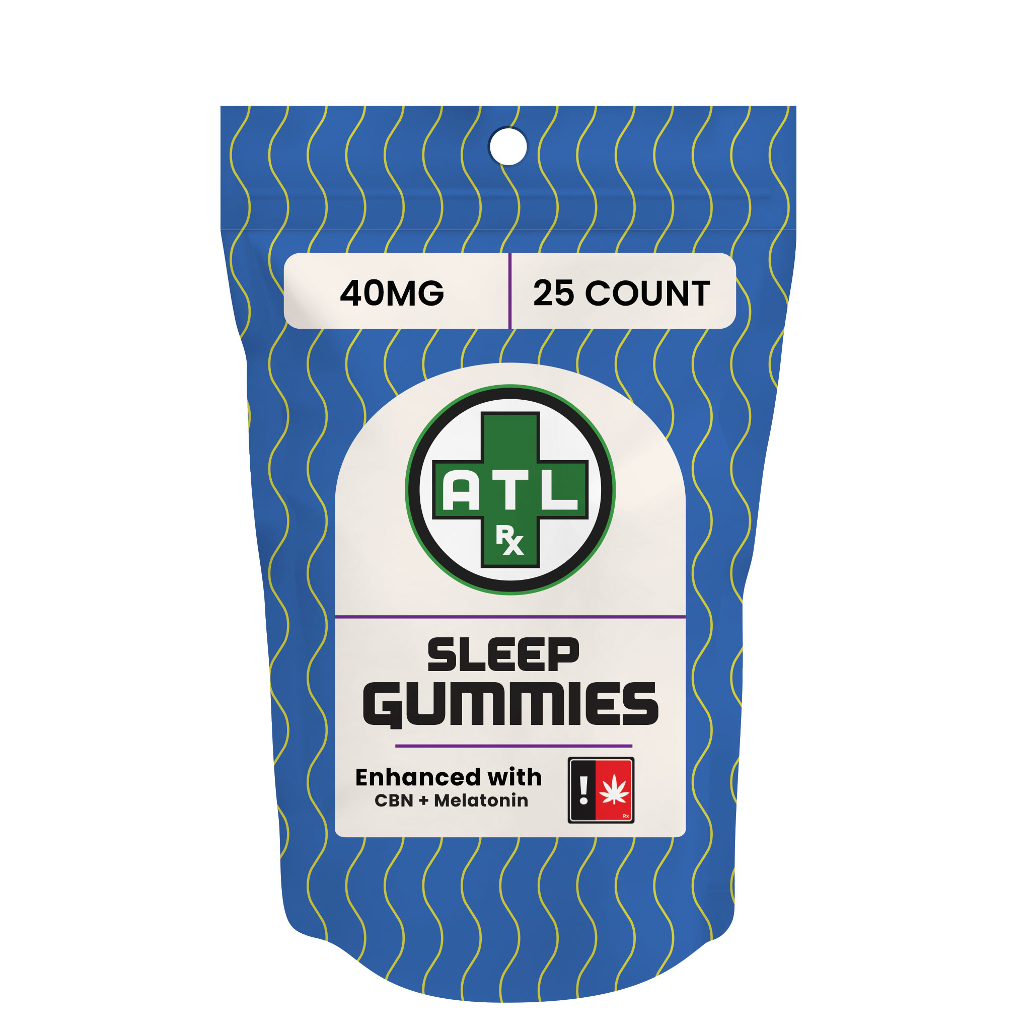 ATLRx CBD Sleep Gummies 40mg View1 -- Lab Results