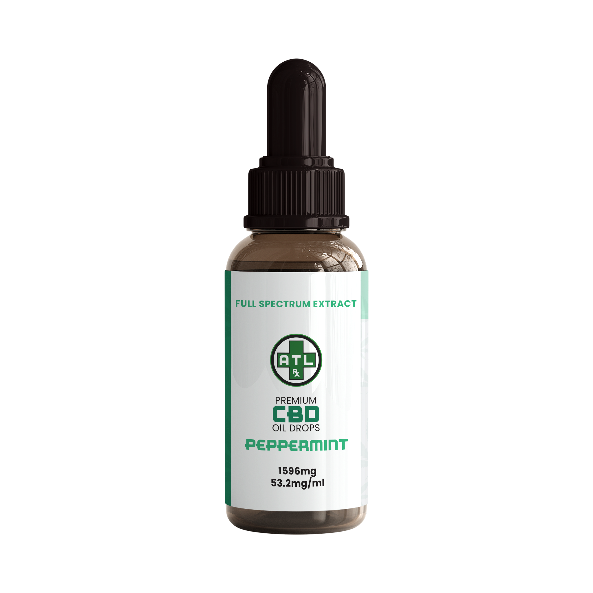 ATLRx Peppermint CBD Oil Tincture 1596mg