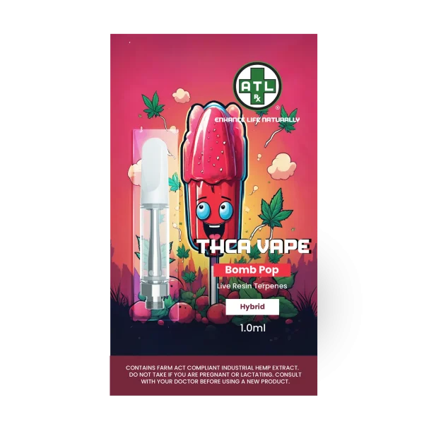 Bomb Pop THCa Vape Carts